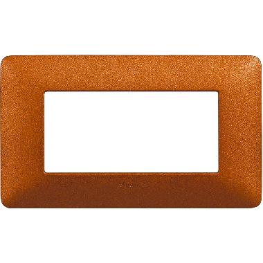matix - placca 4 posti rosso terra - BTICINO AM4804TRT product photo Photo 02 3XL
