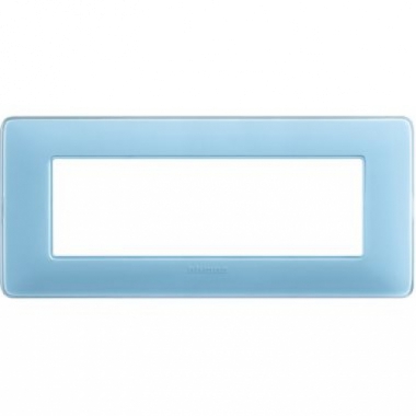 matix - placca 6 posti colors turchese - BTICINO AM4806CAR product photo Photo 01 3XL