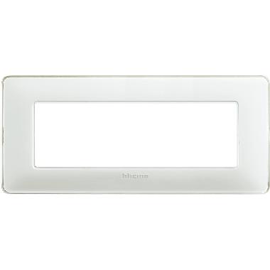 matix - placca 6 posti colors ghiaccio - BTICINO AM4806CBN product photo Photo 02 3XL