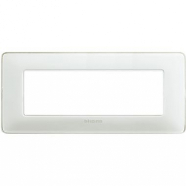 matix - placca 6 posti colors ghiaccio - BTICINO AM4806CBN product photo Photo 01 3XL