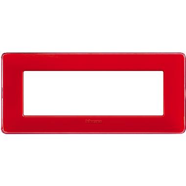 matix - placca 6 posti colors corallo - BTICINO AM4806CRD product photo Photo 02 3XL
