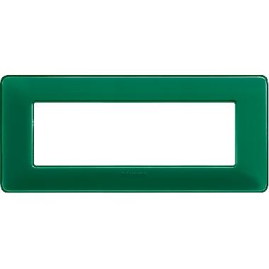 matix - placca 6 posti colors smeraldo - BTICINO AM4806CVS product photo Photo 02 3XL