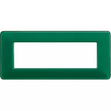 matix - placca 6 posti colors smeraldo - BTICINO AM4806CVS product photo Photo 01 3XL