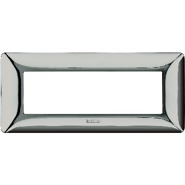 matix - placca 6 posti cromo lucido - BTICINO AM4806GCR product photo Photo 02 3XL