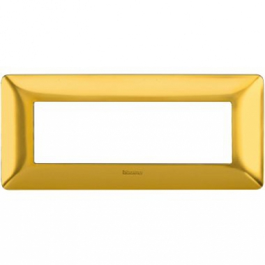 matix - placca 6 posti oro satinato - BTICINO AM4806GOS product photo Photo 01 3XL
