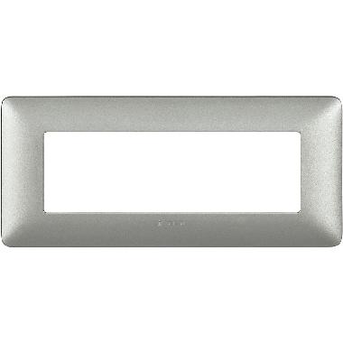 matix - placca 6 posti silver - BTICINO AM4806MSL product photo Photo 02 3XL