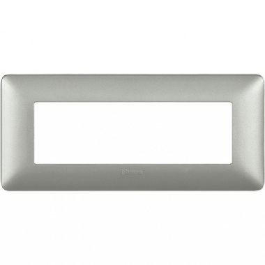 matix - placca 6 posti silver - BTICINO AM4806MSL product photo Photo 01 3XL