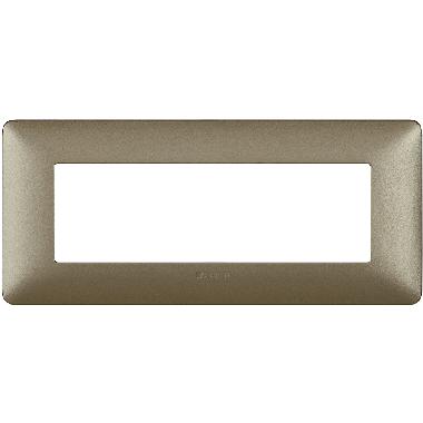 matix - placca 6 posti titanium - BTICINO AM4806MTA product photo Photo 02 3XL