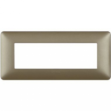 matix - placca 6 posti titanium - BTICINO AM4806MTA product photo Photo 01 3XL