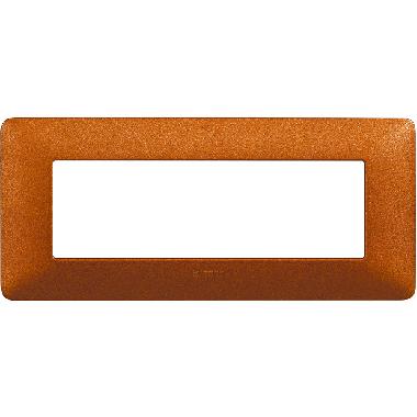 matix - placca 6 posti rosso terra - BTICINO AM4806TRT product photo Photo 02 3XL