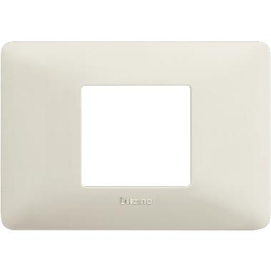 matix - placca 2 posti centrati cenere - BTICINO AM4819BCN product photo Photo 02 3XL