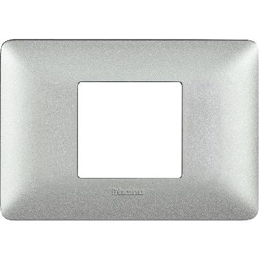 matix - placca 2 posti centrati bianco calce - BTICINO AM4819TBC product photo Photo 02 3XL