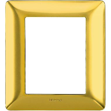 MATIX - PLACCA 3+3P ORO SATINATO - BTICINO AM4826GOS - BTICINO AM4826GOS product photo Photo 01 3XL
