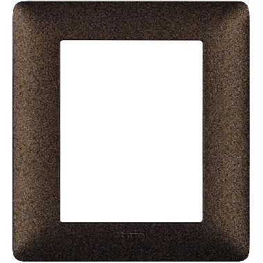 matix - placca 3+3 posti marrone caffe - BTICINO AM4826TGG - BTICINO AM4826TGG product photo Photo 02 3XL