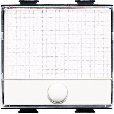 matix - pulsante targa portanome - BTICINO AM5008 product photo Photo 02 3XL