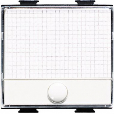 matix - pulsante targa portanome - BTICINO AM5008 product photo Photo 01 3XL