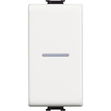 Matix - pulsante ax 1P NO 10A 1 modulo bianco - BTICINO AM5055N product photo Photo 02 3XL