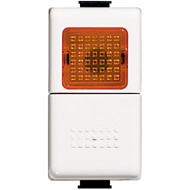 matix - pulsante 1P NO spia arancio - BTICINO AM5057A product photo Photo 02 3XL