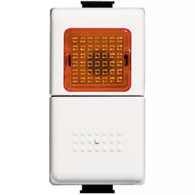 matix - pulsante 1P NO spia arancio - BTICINO AM5057A product photo Photo 01 3XL