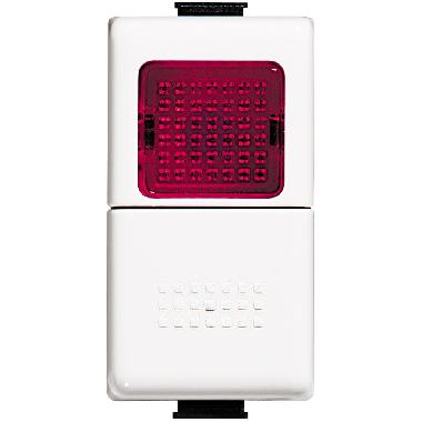 matix - pulsante 1P NO spia rossa - BTICINO AM5057R product photo Photo 02 3XL