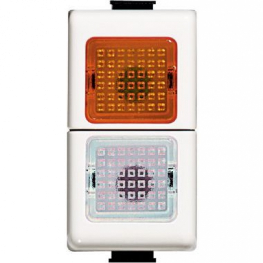 matix - portalampada arancio/trasparente - BTICINO AM5062B product photo Photo 01 3XL