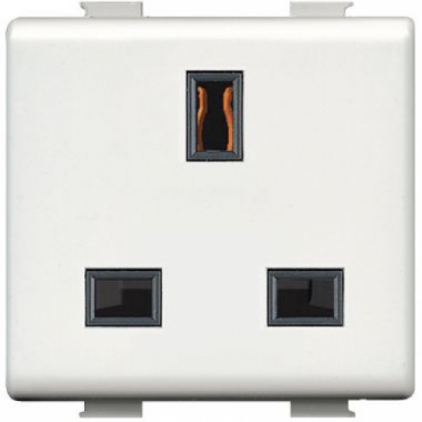 matix - presa BS 2P+T 220V - BTICINO AM5150 product photo Photo 01 3XL