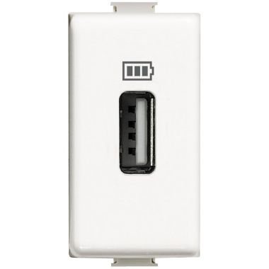 matix - caricatore USB bianco - BTICINO AM5285C1 product photo Photo 01 3XL