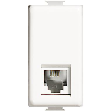 MATIX - CONNETTORE RJ11 K10 ANTIBATTERICO - BTICINO AM5958/11NAB - BTICINO AM5958/11NAB product photo Photo 02 3XL