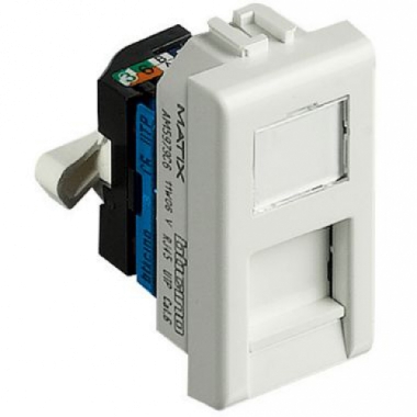 btnet - matix RJ45 toolless UTP cat6 - BTICINO AM5979C6 product photo Photo 01 3XL