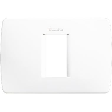 PLACCA MODULO 503 1P BIANCA LUNA - BTICINO C4803/1BN product photo Photo 02 3XL