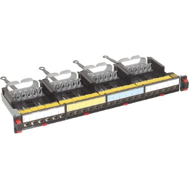 BTNET - PATCH PANEL 24 RJ45 CAT6A STP - BTICINO C9024C6AS - BTICINO C9024C6AS product photo Photo 01 3XL