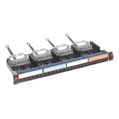 BTNET - PATCH PANEL 24 RJ45 CAT6 STP - BTICINO C9024C6SN - BTICINO C9024C6SN product photo Photo 01 3XL