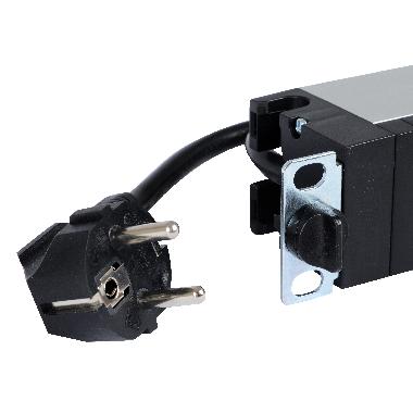 BLOCCO DI ALIMENTAZIONE PDU 19'' 8 PRESE STANDARD TEDESCO BIPASSO CON INTERRUTTORE LUMINOSO BTNET - BTICINO C915308CL product photo Photo 04 3XL