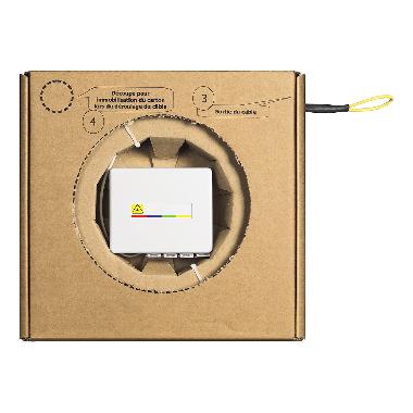 SCATOLA STOA 4 FIBRE PRECONNESSA 50M BTNET - BTICINO C9STOA50 product photo Photo 02 3XL