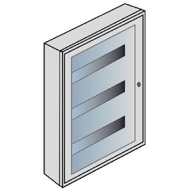 BTDIN QUADRO DA PARETE LAMIE - BTICINO E109C/36D product photo Photo 02 3XL