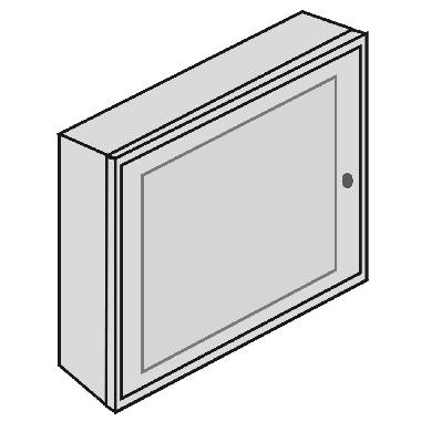 BTDIN - QUADRO DA PARETE LAMIE - BTICINO E109P/12D product photo Photo 02 3XL