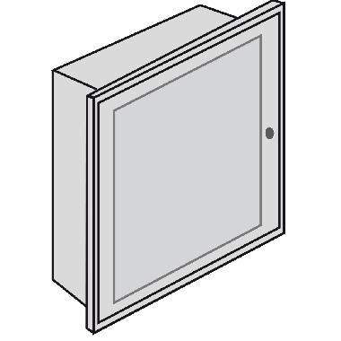 BTDIN - QUADRO DA INCASSO LAMIERA 24 DIN - BTICINO E209P/24D - BTICINO E209P/24D product photo Photo 01 3XL