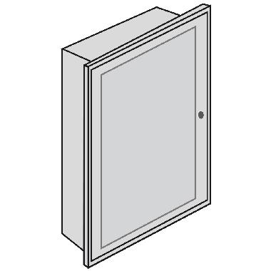 BTDIN-QUADRO INCAS.LAMIERA 36DIN C/PORT.PIENA - BTICINO E209P/36D - BTICINO E209P/36D - BTICINO E209P/36D product photo Photo 02 3XL