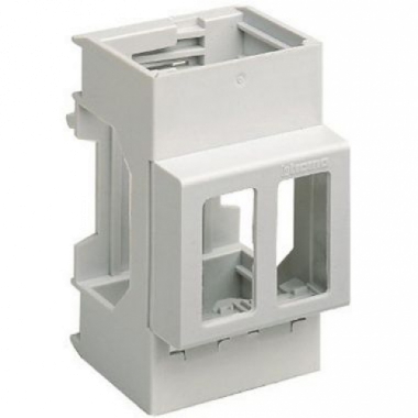 ADATTATORE PER INSTALLAZIONE DI 2 MODULI MAGIC SU GUIDA DIN35 BTDIN - BTICINO E80BM product photo Photo 01 3XL
