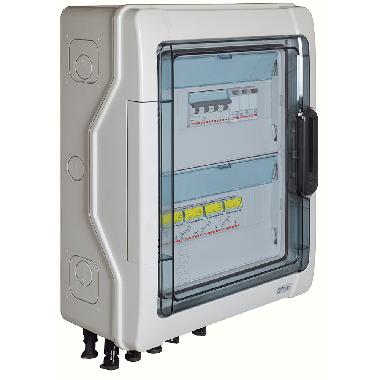 BTDIN - CENTRALINO 4STRINGHE 600VDC - BTICINO F107DC4 - BTICINO F107DC4 product photo Photo 02 3XL