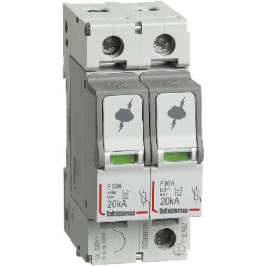 BTDIN - SPD T2 20KA 2P - BTICINO F10AB2 product photo Photo 01 3XL