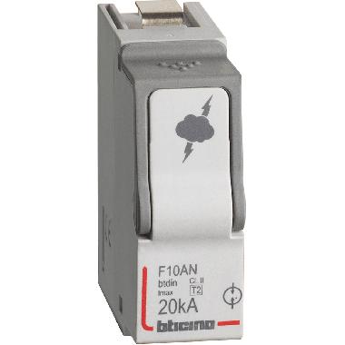 BTDIN - REPLACEMENT MODULE T2 20KA N-PE - BTICINO F10AN - BTICINO F10AN product photo Photo 02 3XL