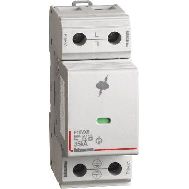 Btdin - SPD T1 35kA 1P + SD - BTICINO F10VX1 product photo Photo 01 3XL