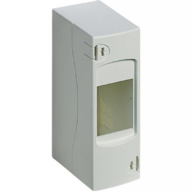 CALOTTA DA PARETE IP40 IN RESINA PER 2 MODULI DIN + BASE BTDIN - BTICINO F115/2D product photo Photo 01 3XL