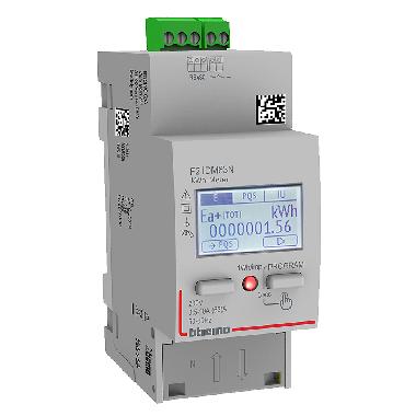 BTDIN - CONT ENERG MONOF 63A MID RS485 - BTICINO F21DM63N - BTICINO F21DM63N product photo Photo 02 3XL