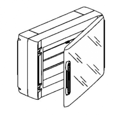CENTRALINO DA PARETE IP40 18 MODULI - BTICINO F305PT18 product photo Photo 01 3XL