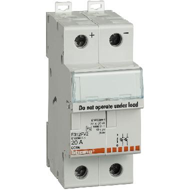 BTDIN - PORTAFUSIBILE 1P 1000VDC - BTICINO F311FV2 product photo Photo 02 3XL