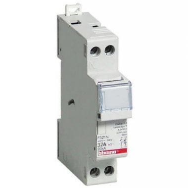 PORTAFUSIBILE SEZIONABILE 1P+N 32A BTDIN - BTICINO F321N product photo Photo 01 3XL