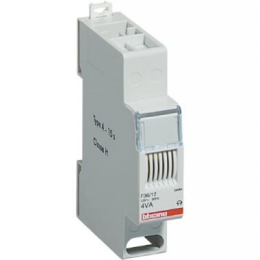 SUONERIA 8/12 VAC 1 MODULO BTDIN - BTICINO F36/12 product photo Photo 01 3XL