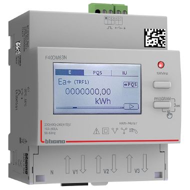 Btdin - cont energ trifase 63A MID rs485 - BTICINO F41DM63N product photo Photo 01 3XL